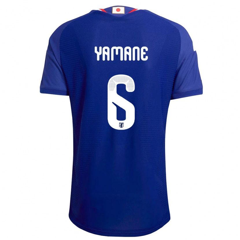 Danxen Hombre Camiseta Japón Riku Yamane #6 Azul Blanco Rojo 1ª Equipación 26-28 La Camisa México