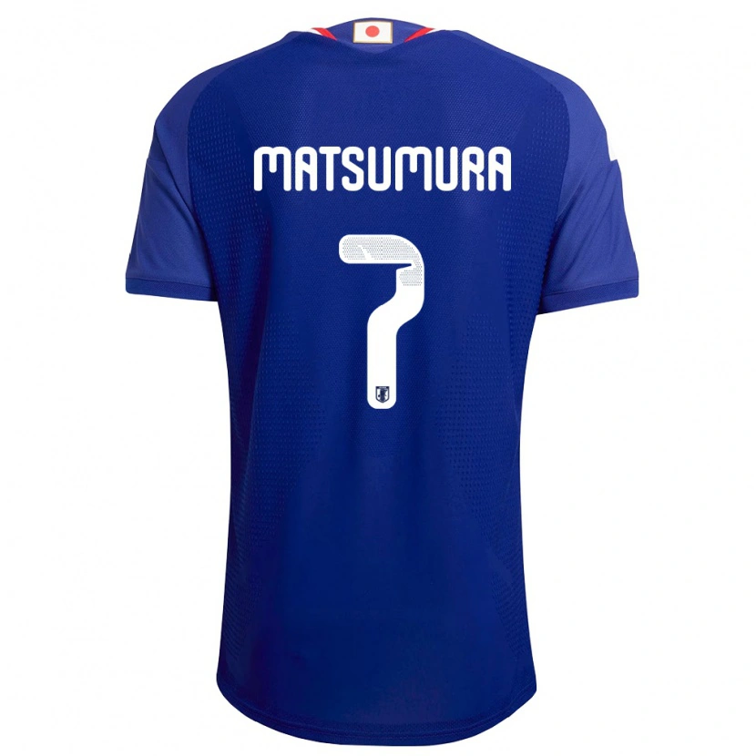 Danxen Hombre Camiseta Japón Kosuke Matsumura #7 Azul Blanco Rojo 1ª Equipación 26-28 La Camisa México