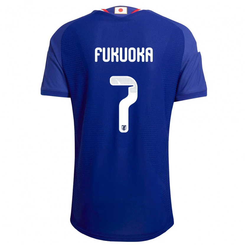 Danxen Hombre Camiseta Japón Yuwa Fukuoka #7 Azul Blanco Rojo 1ª Equipación 26-28 La Camisa México