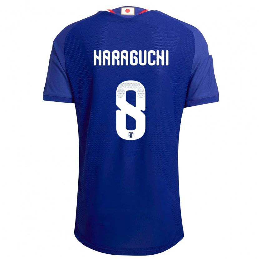 Danxen Hombre Camiseta Japón Genki Haraguchi #8 Azul Blanco Rojo 1ª Equipación 26-28 La Camisa México