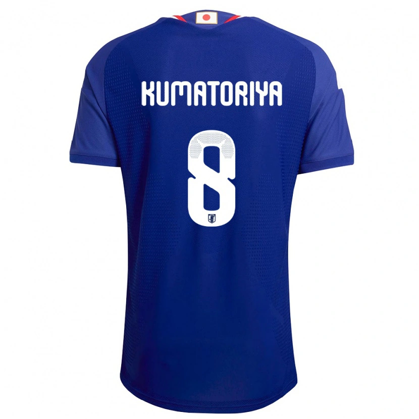 Danxen Hombre Camiseta Japón Issei Kumatoriya #8 Azul Blanco Rojo 1ª Equipación 26-28 La Camisa México