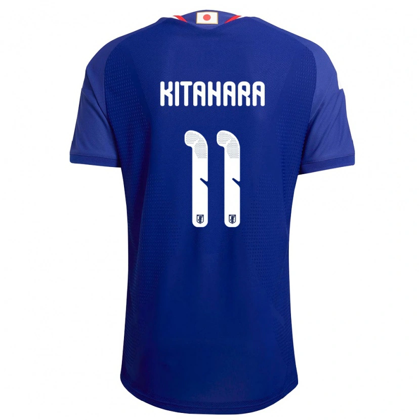 Danxen Hombre Camiseta Japón Maki Kitahara #11 Azul Blanco Rojo 1ª Equipación 26-28 La Camisa México
