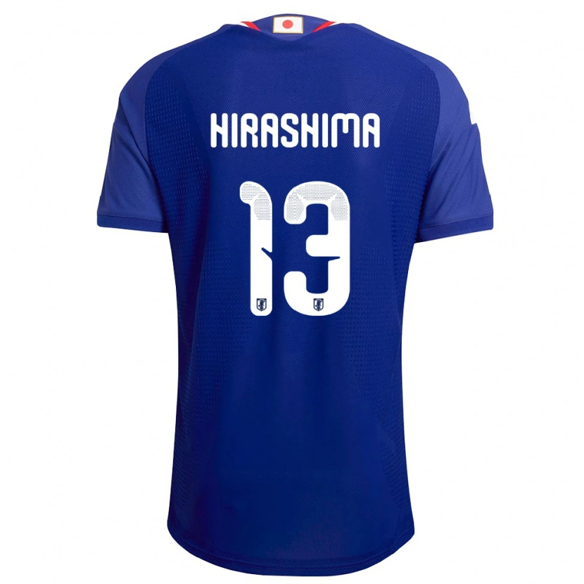 Danxen Hombre Camiseta Japón Daigo Hirashima #13 Azul Blanco Rojo 1ª Equipación 26-28 La Camisa México