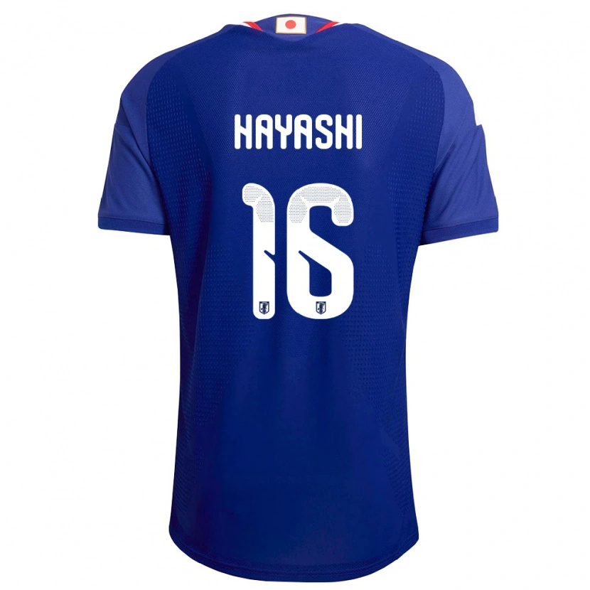 Danxen Hombre Camiseta Japón Honoka Hayashi #16 Azul Blanco Rojo 1ª Equipación 26-28 La Camisa México