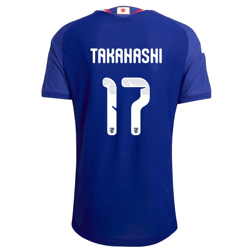 Danxen Hombre Camiseta Japón Hana Takahashi #17 Azul Blanco Rojo 1ª Equipación 26-28 La Camisa México