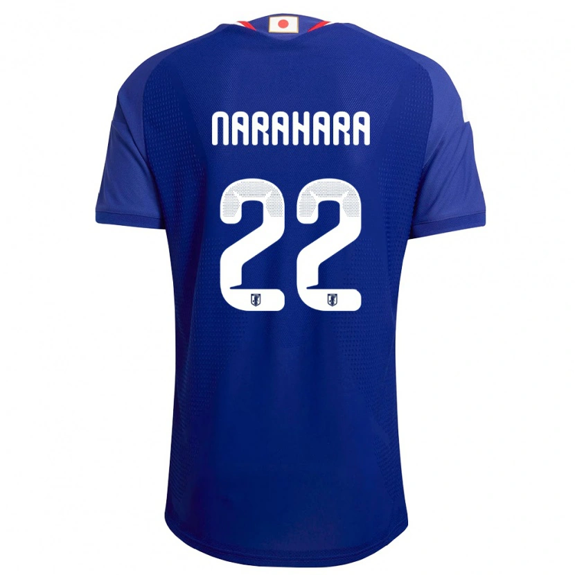Danxen Hombre Camiseta Japón Yoshiki Narahara #22 Azul Blanco Rojo 1ª Equipación 26-28 La Camisa México