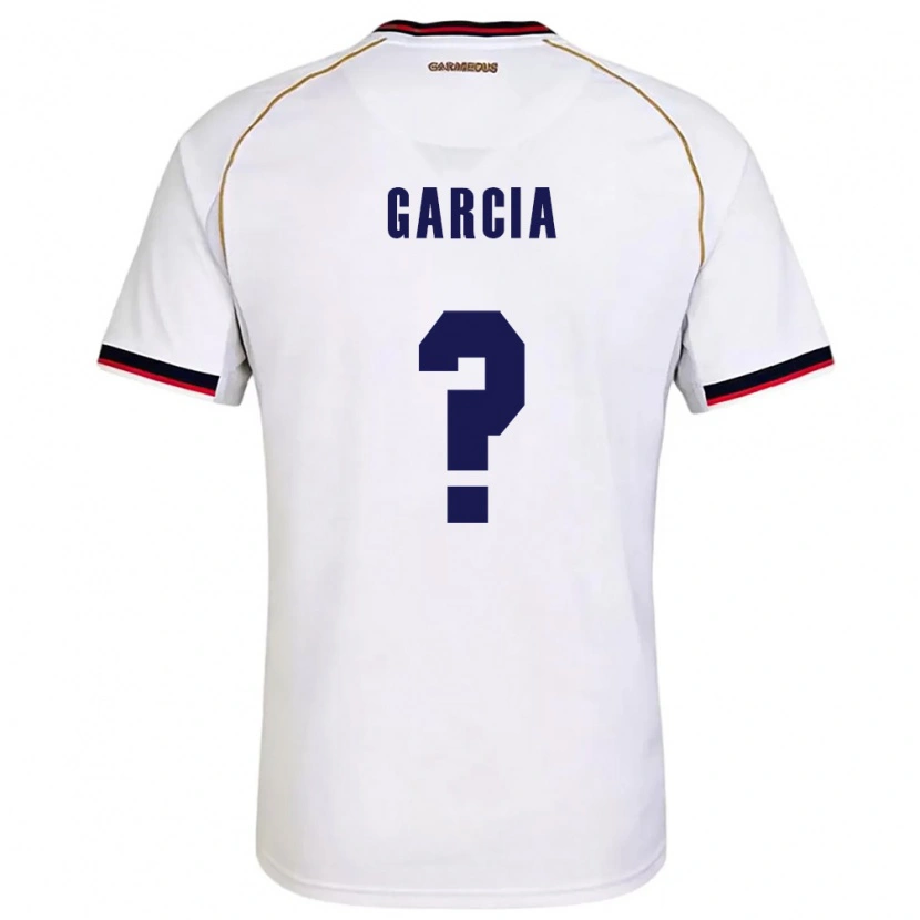 Danxen Hombre Camiseta Panamá Adriana García #0 Blanco Rojo 2ª Equipación 26-28 La Camisa México