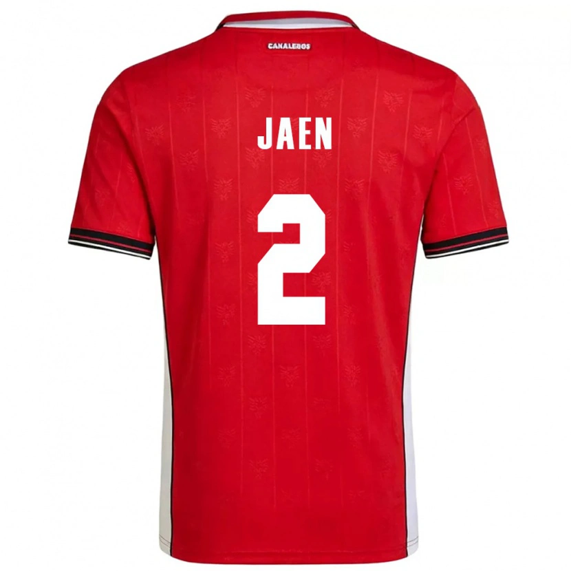 Danxen Mujer Camiseta Panamá Hilary Jaén #2 Rojo Marrón Blanco 1ª Equipación 26-28 La Camisa México