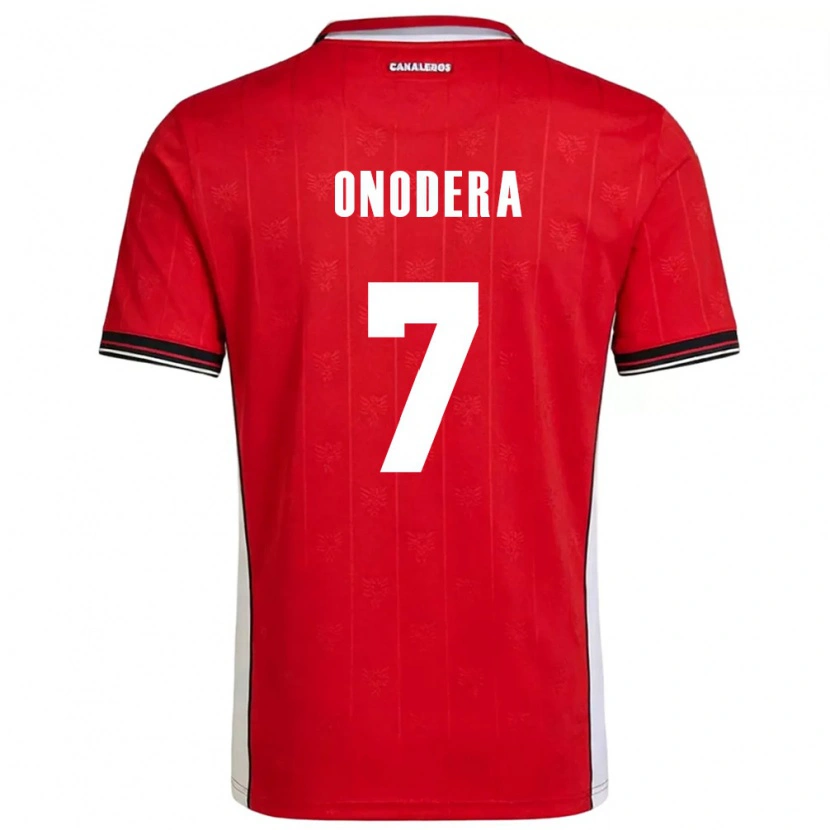 Danxen Mujer Camiseta Panamá Alison Onodera #7 Rojo Marrón Blanco 1ª Equipación 26-28 La Camisa México