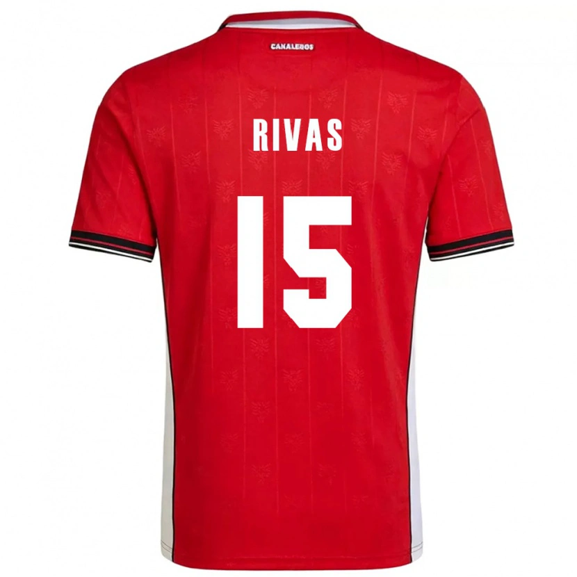 Danxen Mujer Camiseta Panamá Karla Rivas #15 Rojo Marrón Blanco 1ª Equipación 26-28 La Camisa México