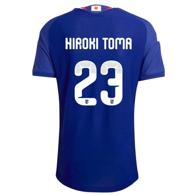 Danxen Mujer Camiseta Japón Otavio Hiroki Toma #23 Azul Blanco Rojo 1ª Equipación 26-28 La Camisa México