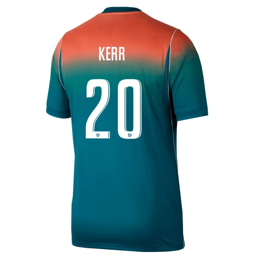 Danxen Mujer Camiseta Australia Sam Kerr #20 Verde Rosa 2ª Equipación 26-28 La Camisa México