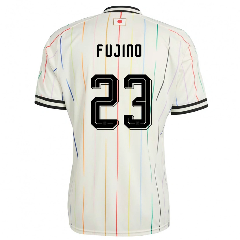 Danxen Mujer Camiseta Japón Aoba Fujino #23 Blanco Negro 2ª Equipación 26-28 La Camisa México