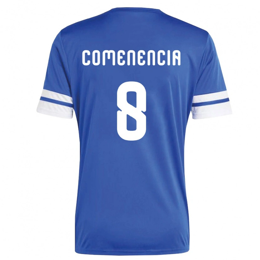 Danxen Niño Camiseta Curazao Livano Comenencia #8 Marino Blanco 1ª Equipación 26-28 La Camisa México