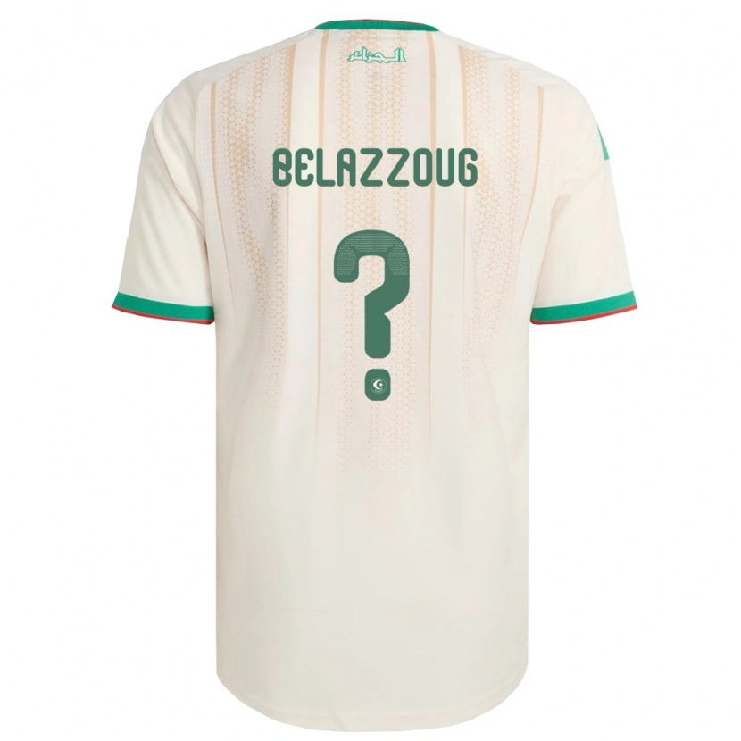 Danxen Niño Camiseta Argelia Kilian Belazzoug #0 Marfil Verde Rojo 1ª Equipación 26-28 La Camisa México