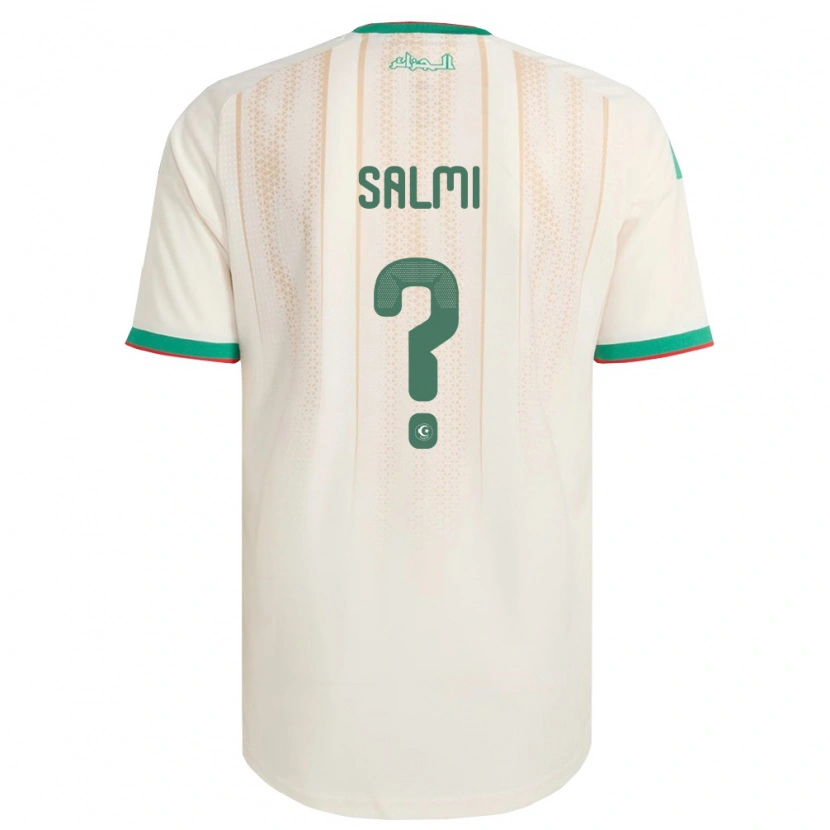 Danxen Niño Camiseta Argelia Mounib Salmi #0 Marfil Verde Rojo 1ª Equipación 26-28 La Camisa México