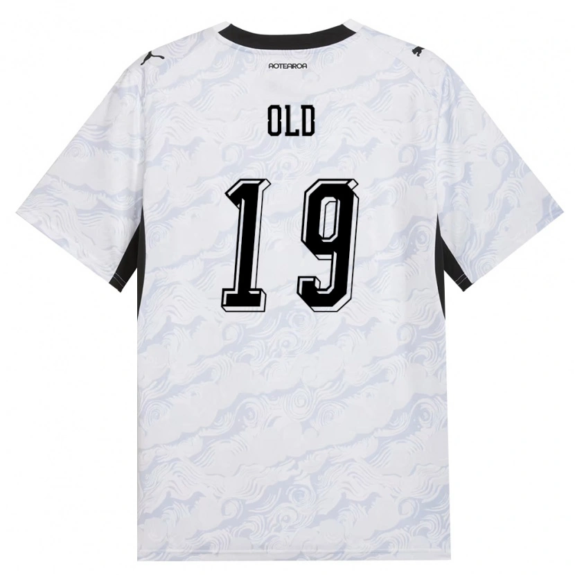 Danxen Niño Camiseta Nueva Zelanda Ben Old #19 Negro Blanco 2ª Equipación 26-28 La Camisa México
