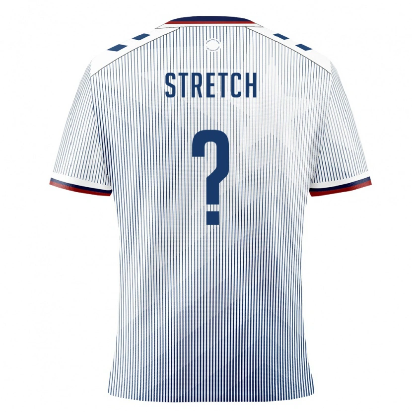Danxen Niño Camiseta Puerto Rico Callum Stretch #0 Azul Real Blanco 2ª Equipación 26-28 La Camisa México