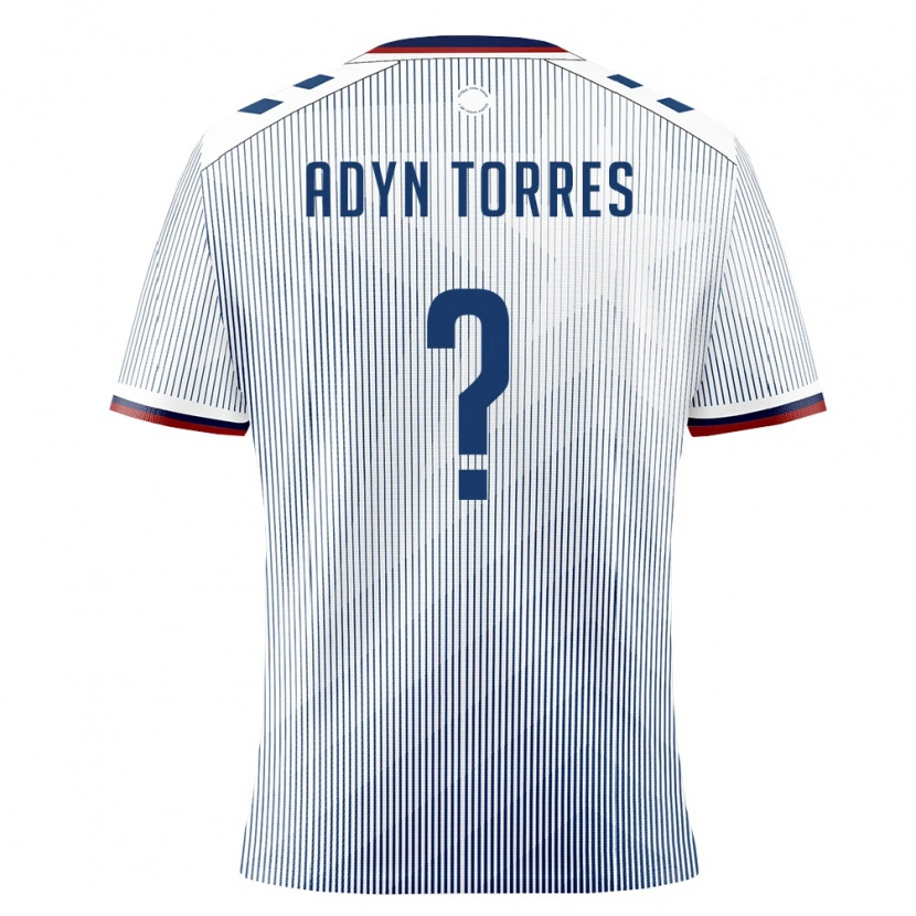 Danxen Niño Camiseta Puerto Rico Adyn Torres #0 Azul Real Blanco 2ª Equipación 26-28 La Camisa México