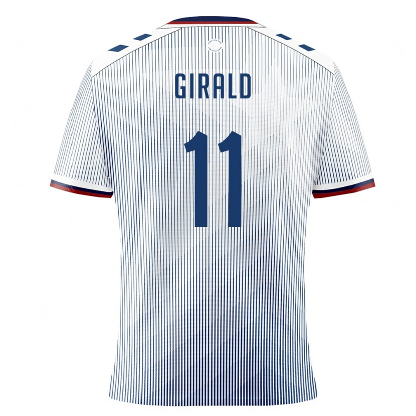 Danxen Niño Camiseta Puerto Rico Gian Girald #11 Azul Real Blanco 2ª Equipación 26-28 La Camisa México