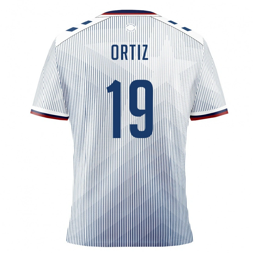 Danxen Niño Camiseta Puerto Rico José Ortiz #19 Azul Real Blanco 2ª Equipación 26-28 La Camisa México