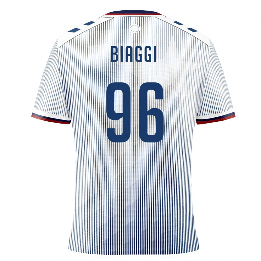 Danxen Niño Camiseta Puerto Rico Adrián Biaggi #96 Azul Real Blanco 2ª Equipación 26-28 La Camisa México