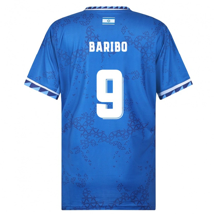 Danxen Niño Camiseta Israel Tai Baribo #9 Azul Blanco 2ª Equipación 26-28 La Camisa México