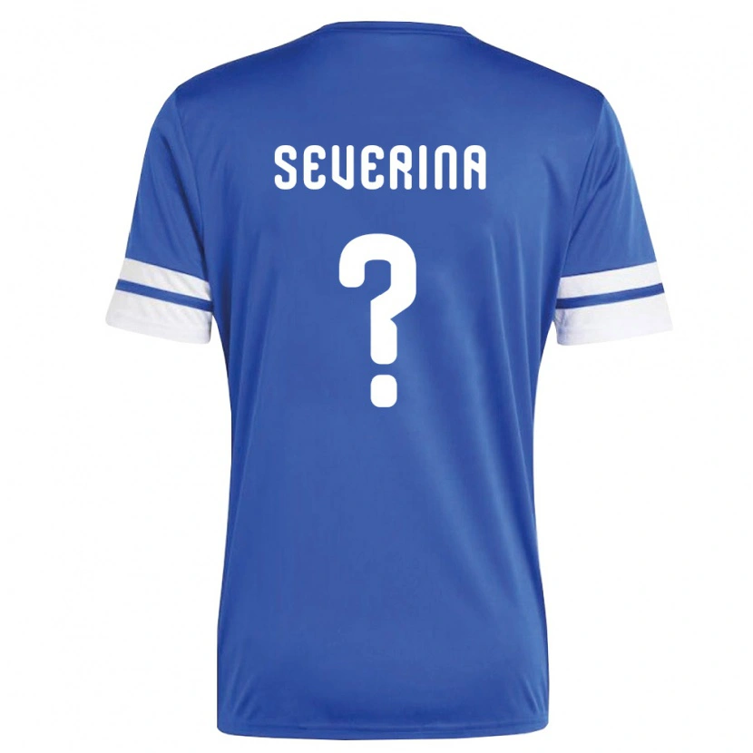 Danxen Hombre Camiseta Curazao Xander Severina #0 Marino Blanco 1ª Equipación 26-28 La Camisa México