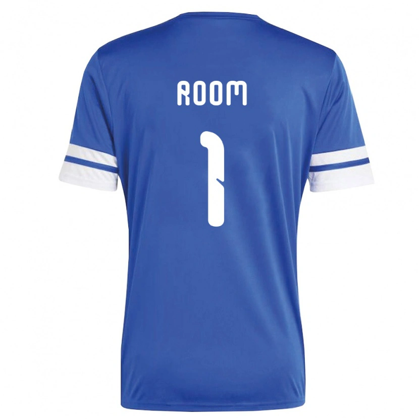 Danxen Hombre Camiseta Curazao Eloy Room #1 Marino Blanco 1ª Equipación 26-28 La Camisa México