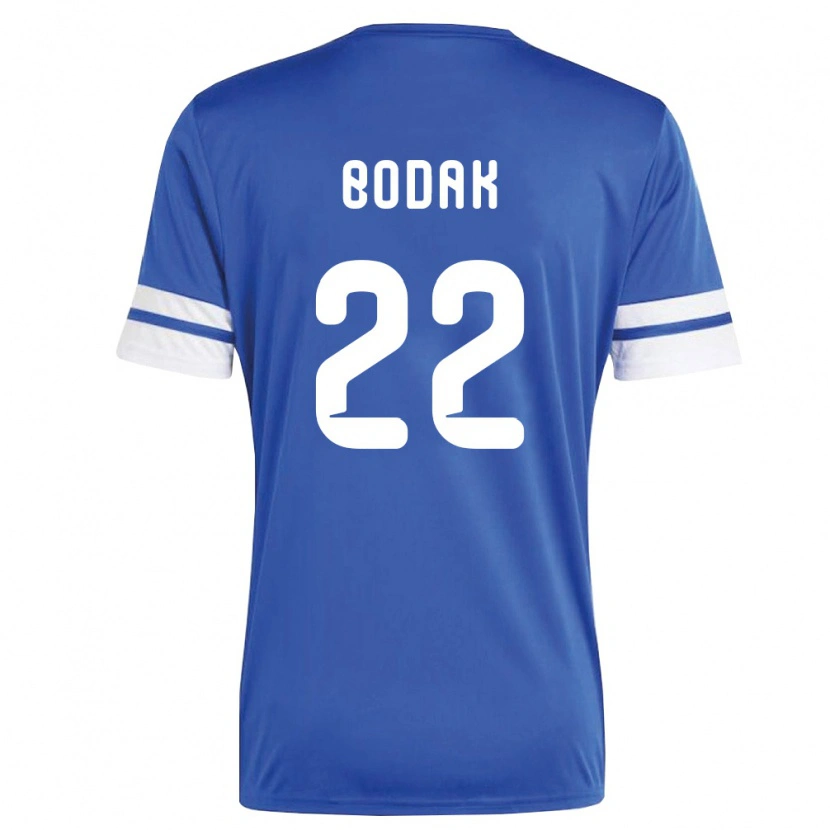 Danxen Hombre Camiseta Curazao Tyrick Bodak #22 Marino Blanco 1ª Equipación 26-28 La Camisa México