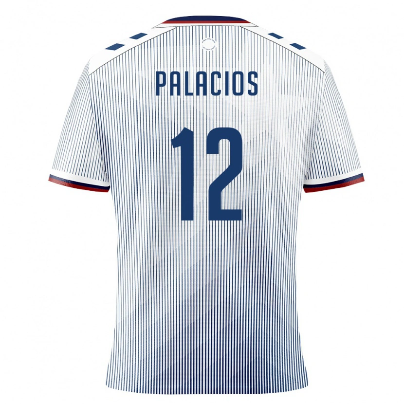 Danxen Hombre Camiseta Puerto Rico Denzel Palacios #12 Azul Real Blanco 2ª Equipación 26-28 La Camisa México