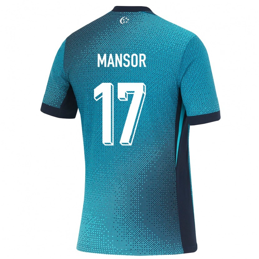 Danxen Hombre Camiseta Singapur Shaddiq Mansor #17 Turquesa Oscuro Negro 2ª Equipación 26-28 La Camisa México