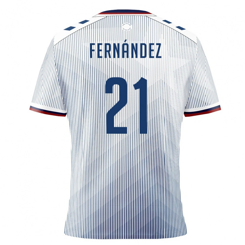 Danxen Mujer Camiseta Puerto Rico Alejandro Fernández #21 Azul Real Blanco 2ª Equipación 26-28 La Camisa México