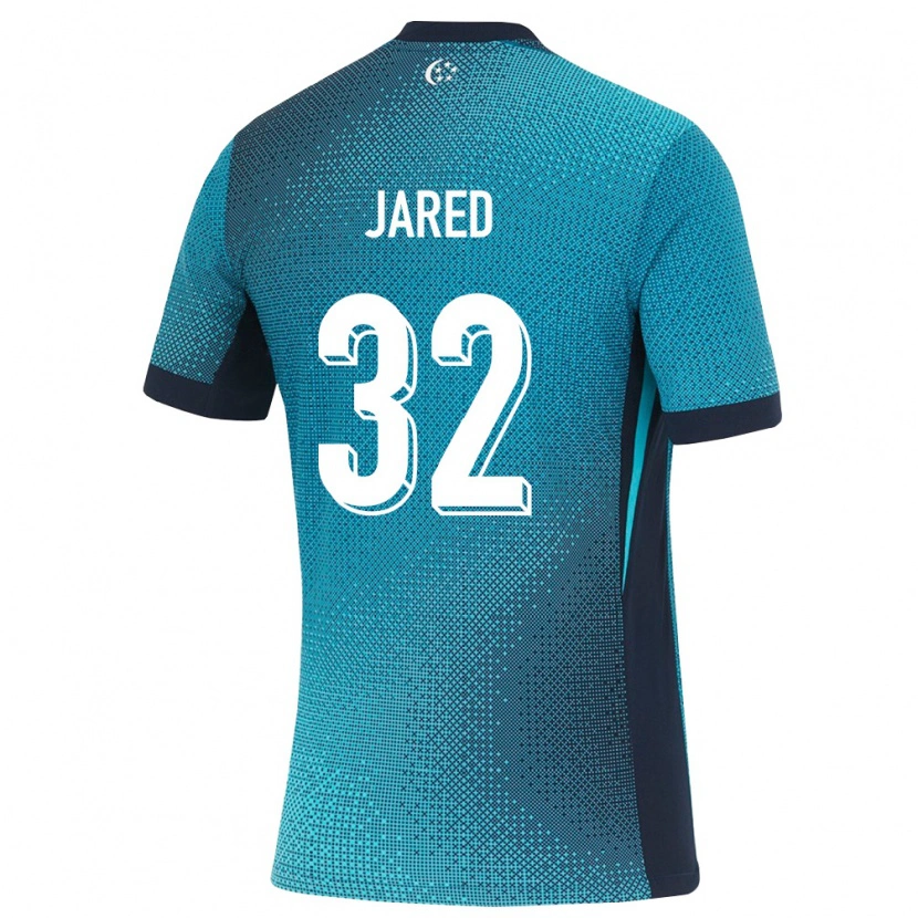 Danxen Mujer Camiseta Singapur Jared Gallagher #32 Turquesa Oscuro Negro 2ª Equipación 26-28 La Camisa México