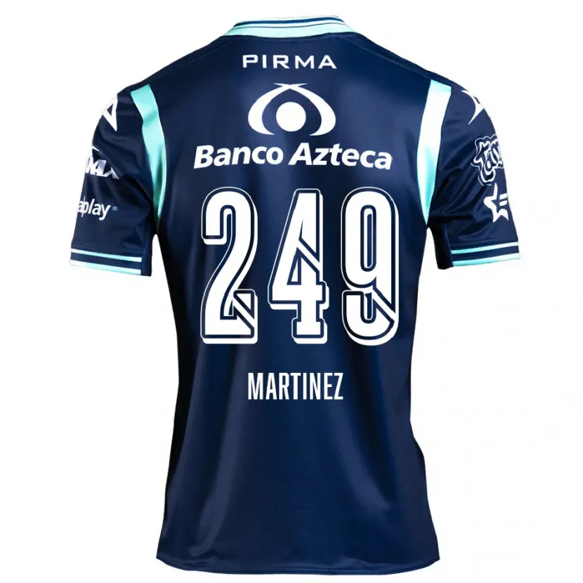 Danxen Niño Camiseta Juan Martínez #249 Azul Marino 2ª Equipación 2024/25 La Camisa México