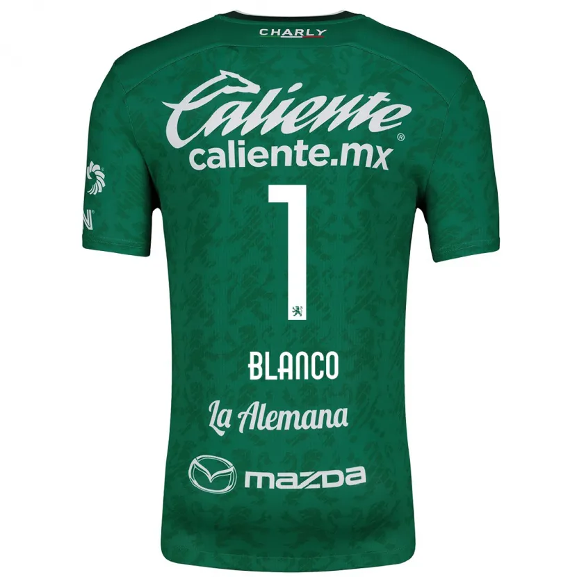 Danxen Mujer Camiseta Alfonso Blanco #1 Verde Blanco 1ª Equipación 2024/25 La Camisa México