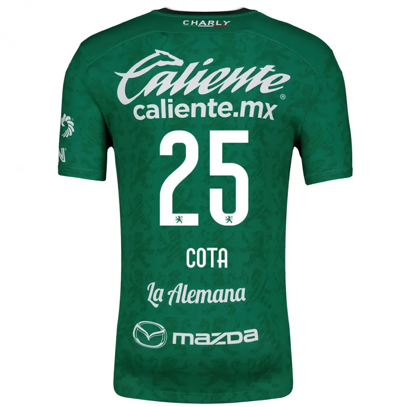 Danxen Mujer Camiseta Renatta Cota #25 Verde Blanco 1ª Equipación 2024/25 La Camisa México