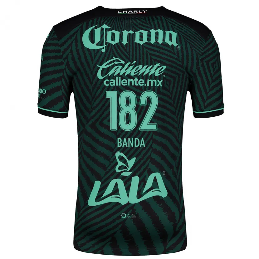 Danxen Mujer Camiseta Iker Banda #182 Verde Negro 2ª Equipación 2024/25 La Camisa México