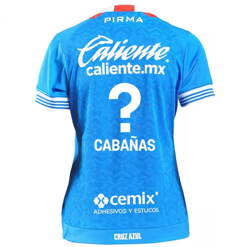 Danxen Niño Camiseta Alfredo Cabañas #0 Cielo Azul 1ª Equipación 2024/25 La Camisa México