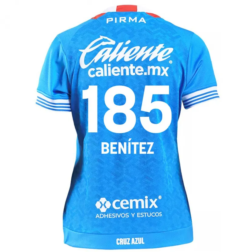 Danxen Niño Camiseta Cristopher Benítez #185 Cielo Azul 1ª Equipación 2024/25 La Camisa México