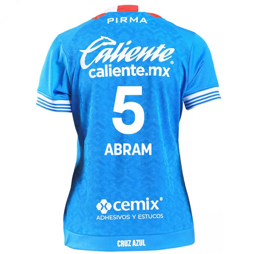 Danxen Niño Camiseta Luis Abram #5 Cielo Azul 1ª Equipación 2024/25 La Camisa México