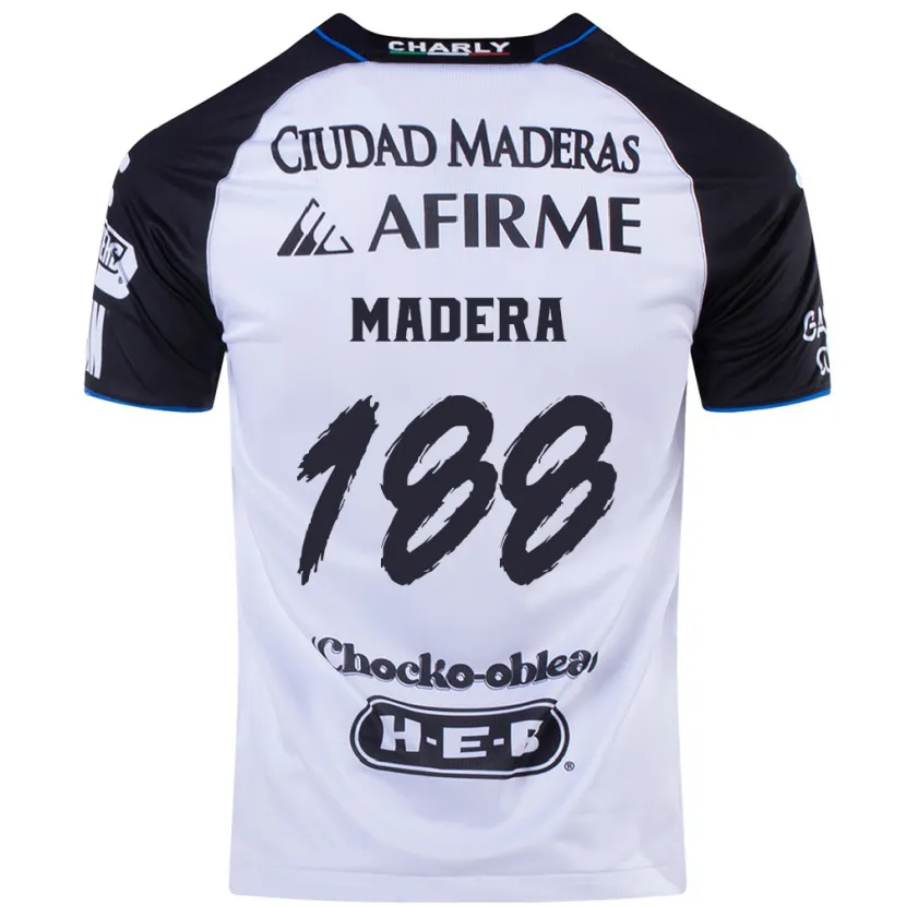 Danxen Niño Camiseta Héctor Madera #188 Azul Negro 1ª Equipación 2024/25 La Camisa México