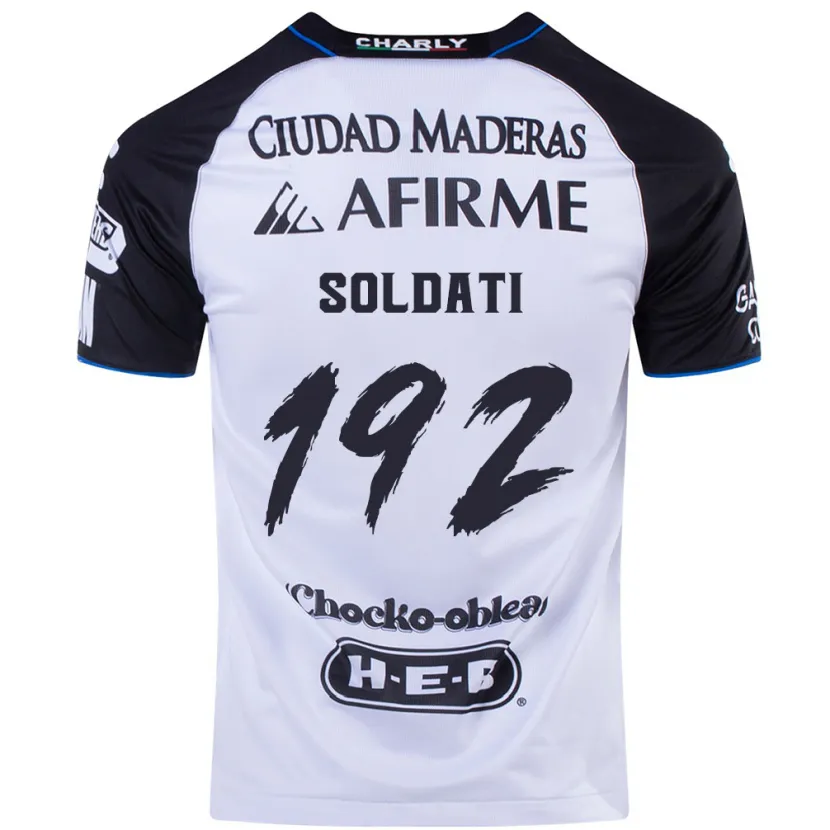 Danxen Niño Camiseta Carlo Soldati #192 Azul Negro 1ª Equipación 2024/25 La Camisa México