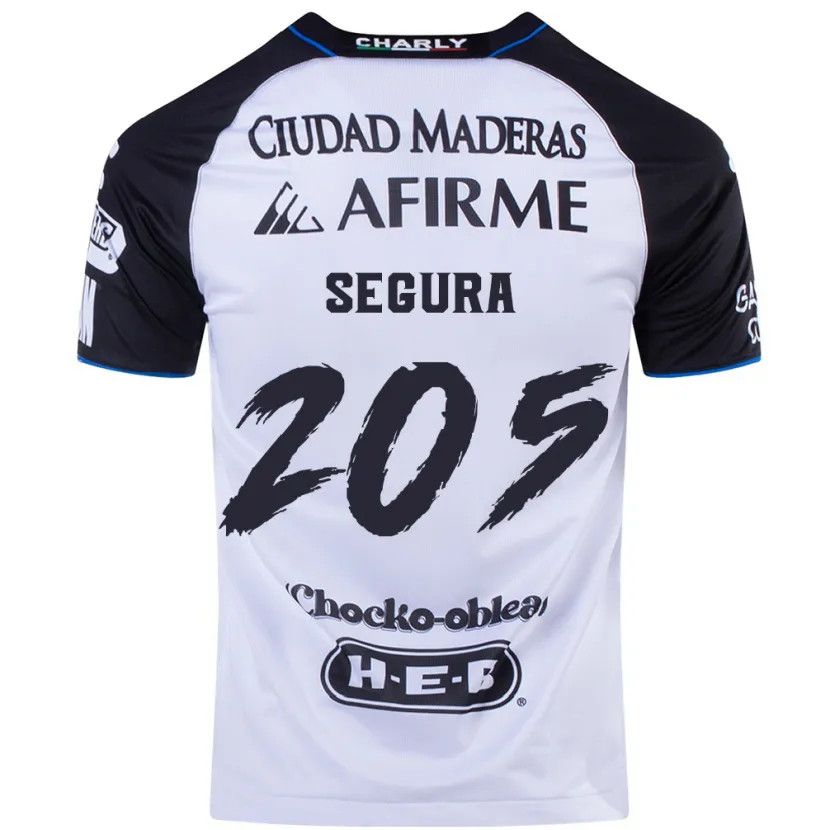 Danxen Niño Camiseta Mathías Segura #205 Azul Negro 1ª Equipación 2024/25 La Camisa México