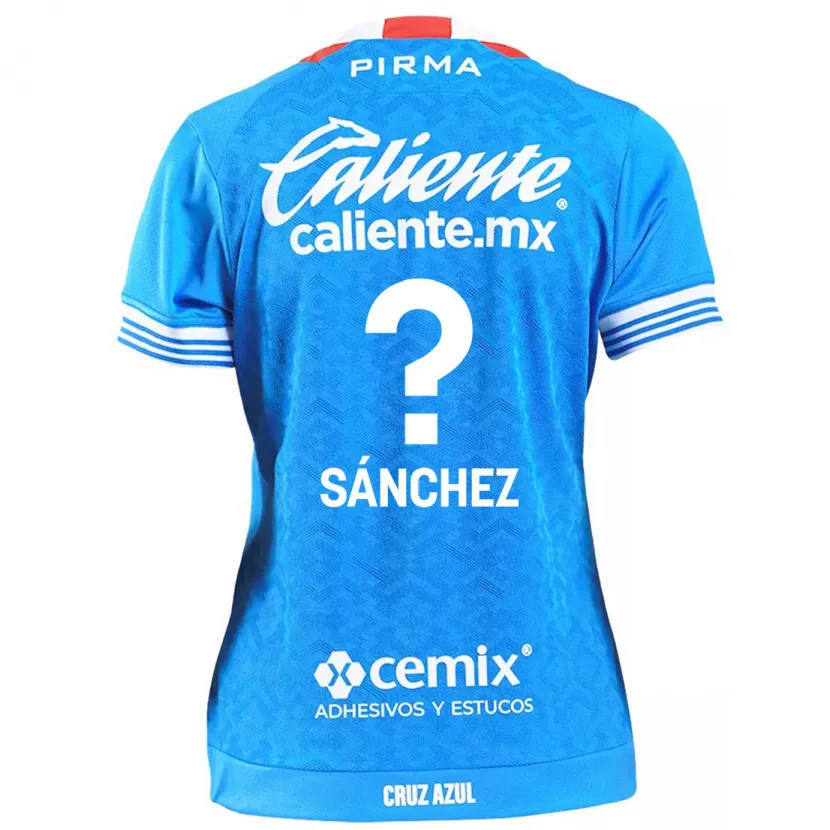 Danxen Hombre Camiseta Jorge Sánchez #0 Cielo Azul 1ª Equipación 2024/25 La Camisa México