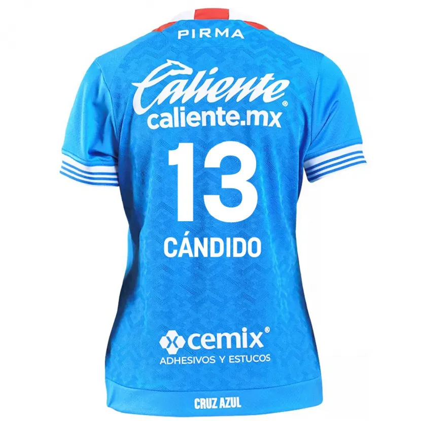 Danxen Hombre Camiseta Camilo Cándido #13 Cielo Azul 1ª Equipación 2024/25 La Camisa México