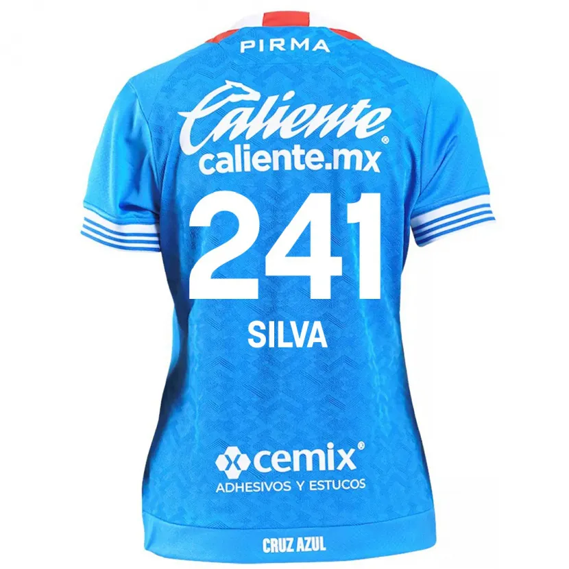 Danxen Hombre Camiseta Iván Silva #241 Cielo Azul 1ª Equipación 2024/25 La Camisa México