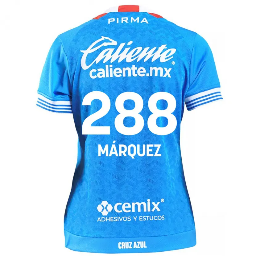 Danxen Hombre Camiseta Víctor Márquez #288 Cielo Azul 1ª Equipación 2024/25 La Camisa México