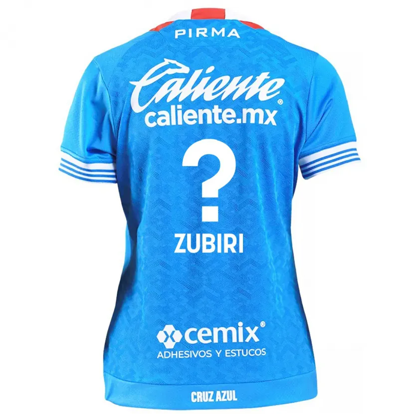 Danxen Hombre Camiseta Alan Zubiri #0 Cielo Azul 1ª Equipación 2024/25 La Camisa México