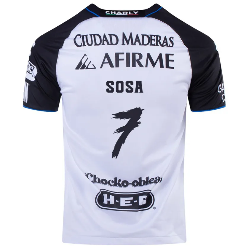 Danxen Hombre Camiseta Samuel Sosa #7 Azul Negro 1ª Equipación 2024/25 La Camisa México